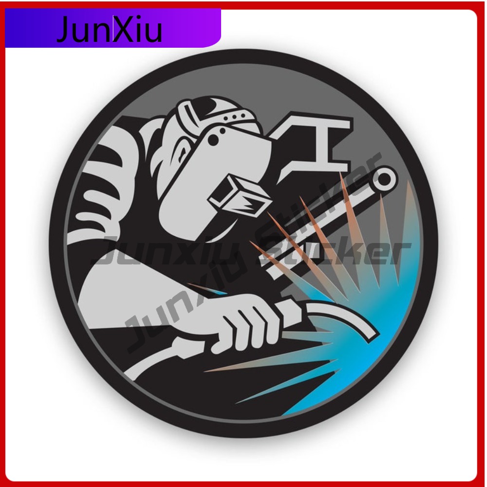 Laptop Accessories Logo - Adesivo con logo Welder, resistente al