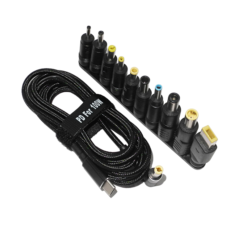 Laptop Lock Cable - 100W tipo C adattatore di alimentazione