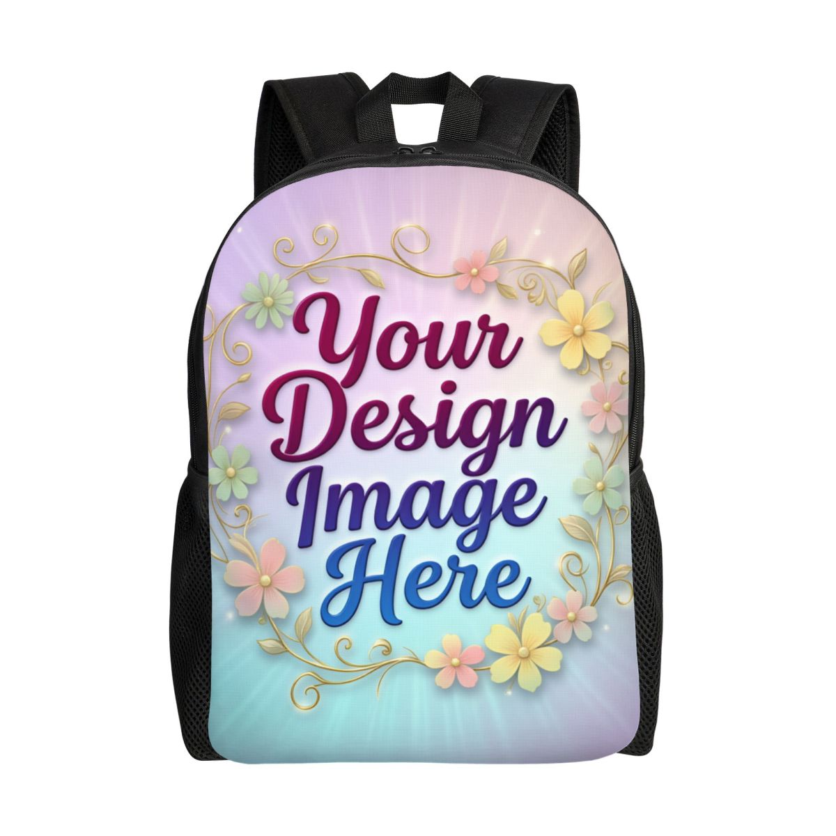 Laptop Accessories Logo - Zaino per laptop personalizzato con foto,