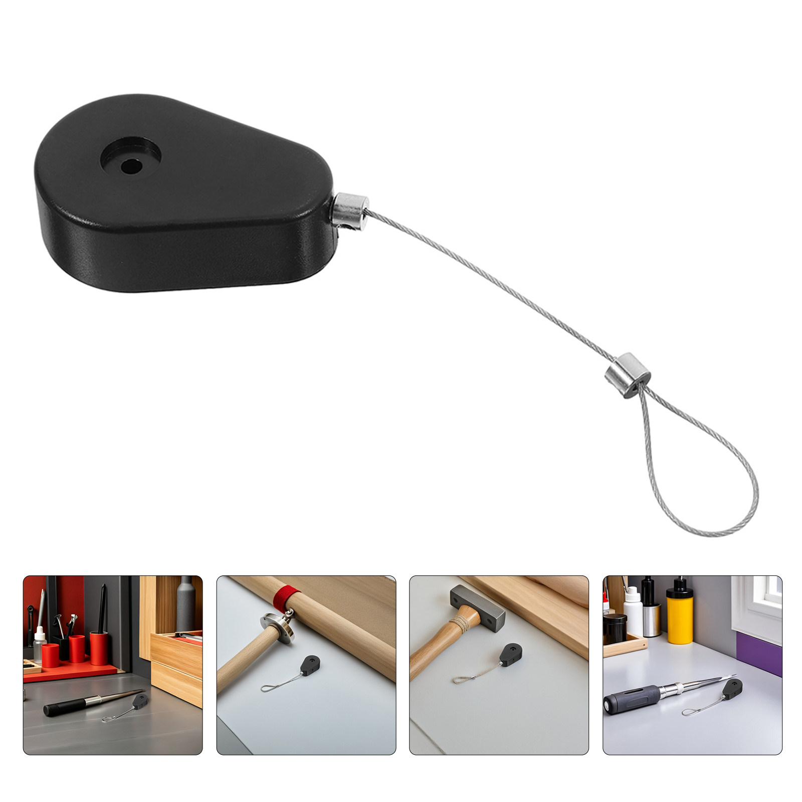 Laptop Lock Cable - Set di 4 Cavi di Sicurezza