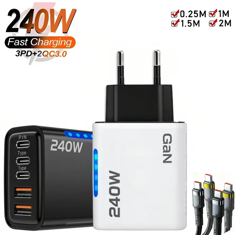 Laptop Lock Cable - Nuovo Caricatore GaN 5 in 1