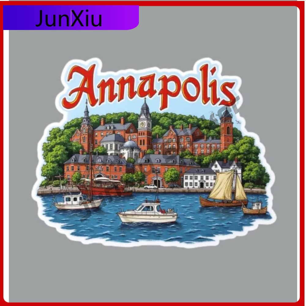 Laptop Accessories Logo - Annapolis Maryland Adesivo da viaggio Decalcomanie