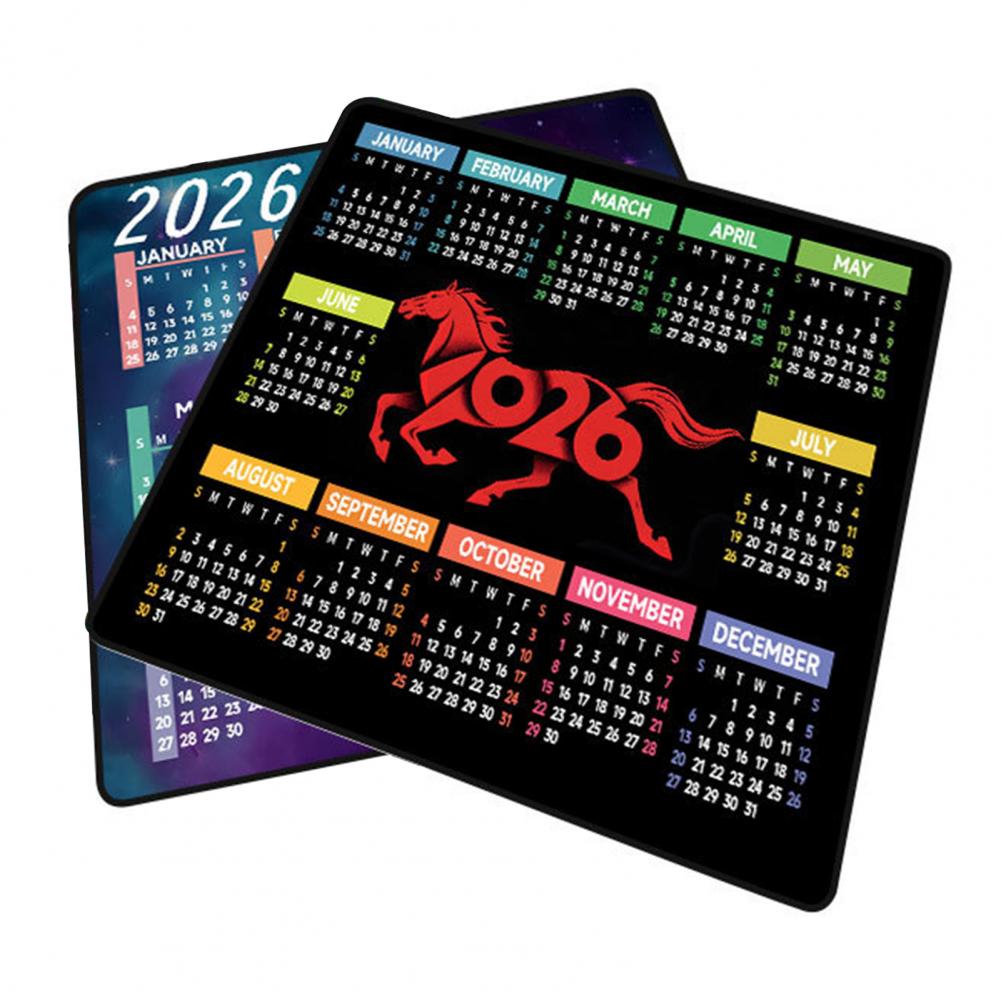 Laptop Accessories For Gaming - Tappetino per mouse calendario 2026 Tappetino