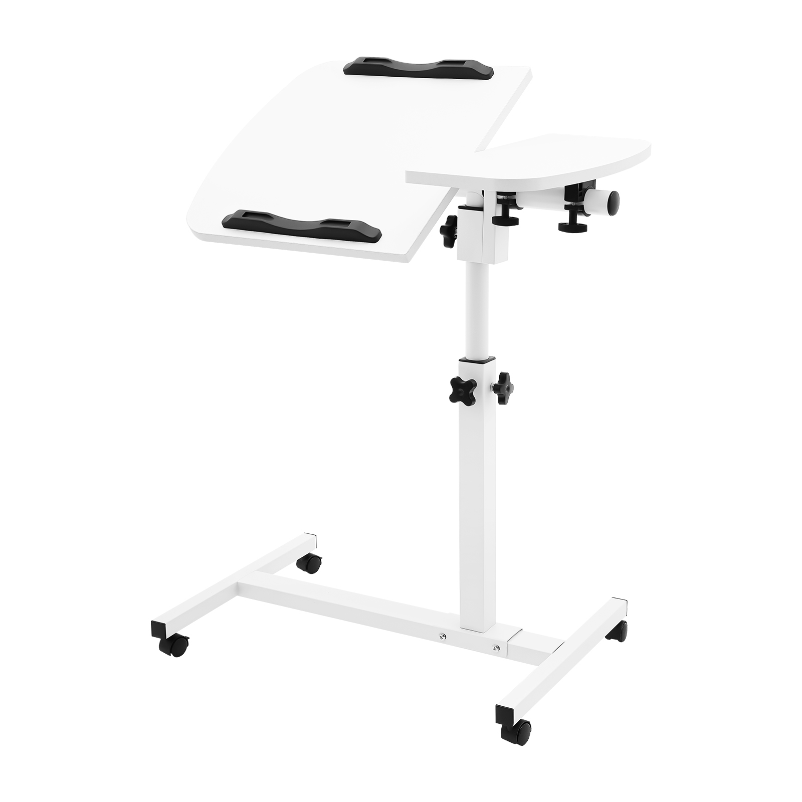 Laptop Accessories Officeworks - Supporto per laptop regolabile con ruote,
