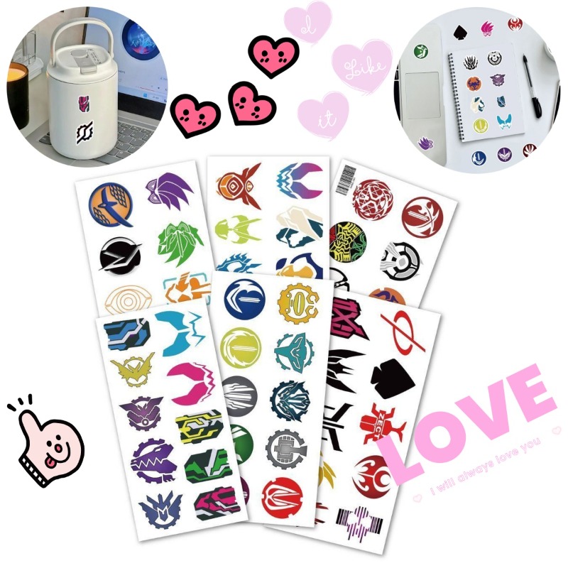 Laptop Accessories Parts - 60 fogli di adesivi con logo