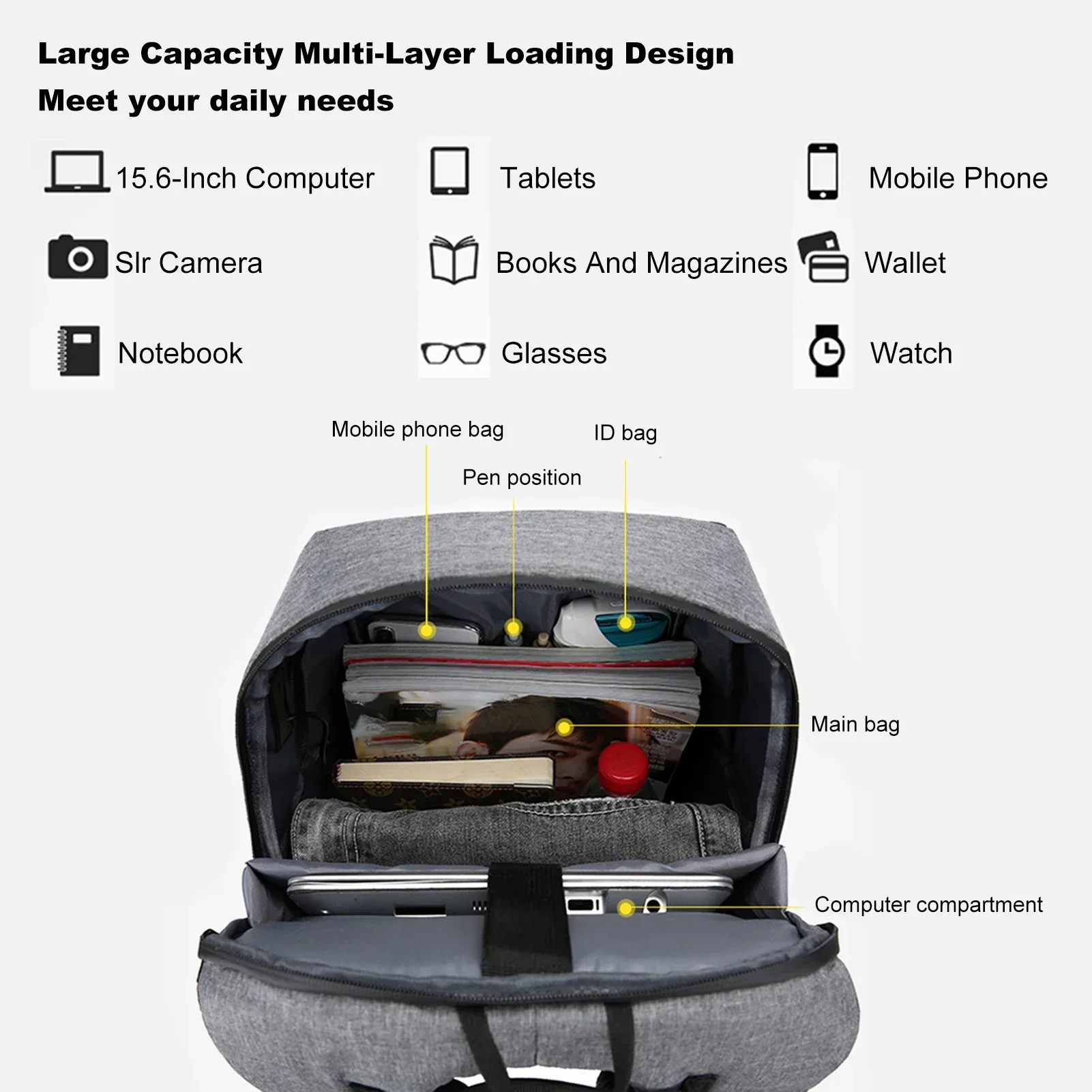 Zaino per laptop per borsa per - Laptop Accessories Holder recensione e prezzo