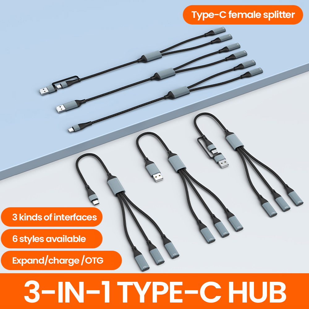 Hub USB 3 in 1 tipo C Hub USB  - Laptop Lock Cable recensione e prezzo