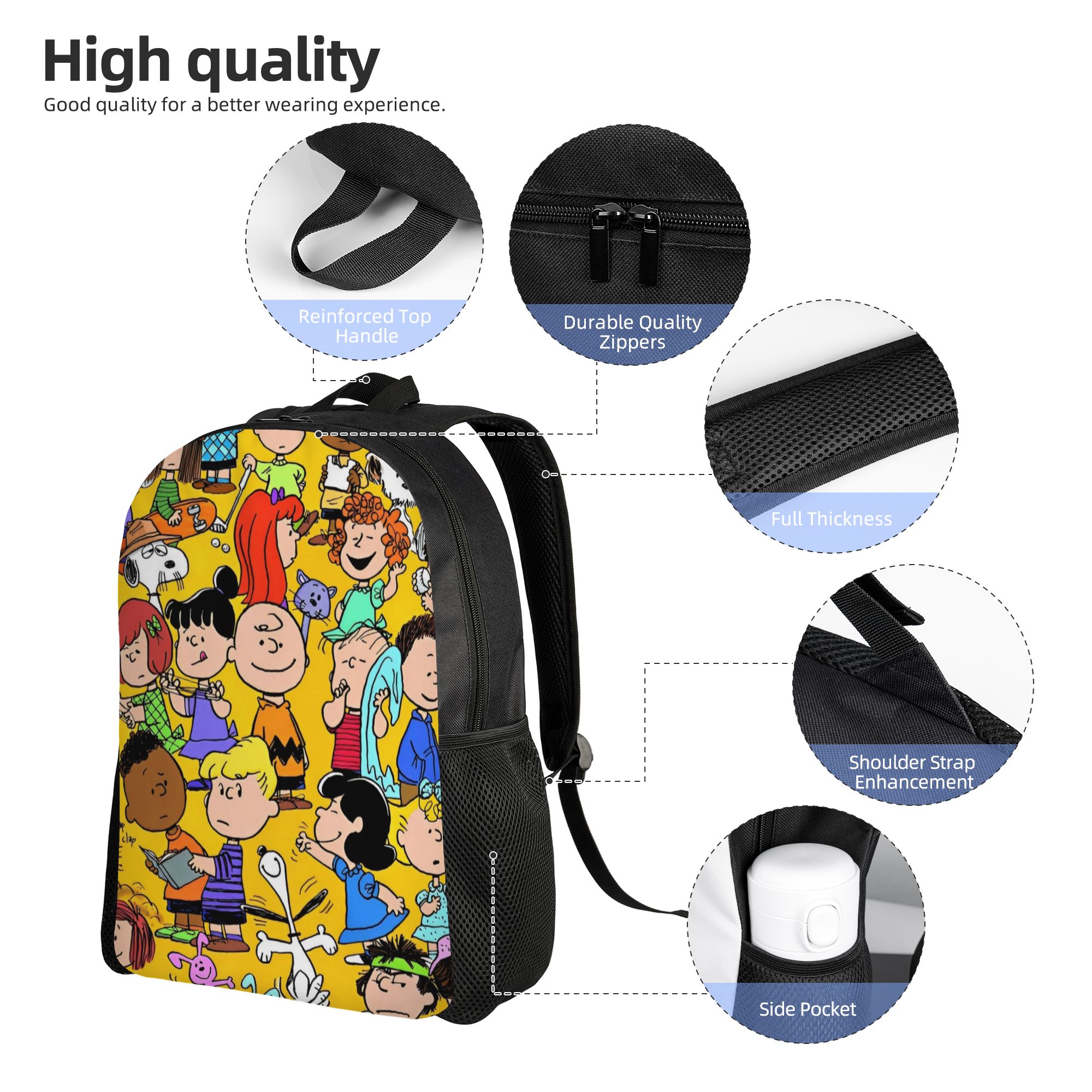 Zaino alla moda Snoopy Peanuts - Laptop Accessories Bag recensione e prezzo