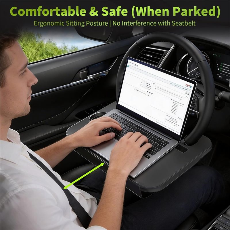 Vassoio 2-in-1 per volante aut - Laptop Accessories Holder recensione e prezzo