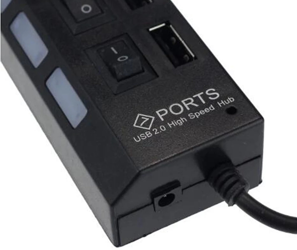 Splitter hub USB 2.0 a 7 porte - Laptop Accessories Parts recensione e prezzo