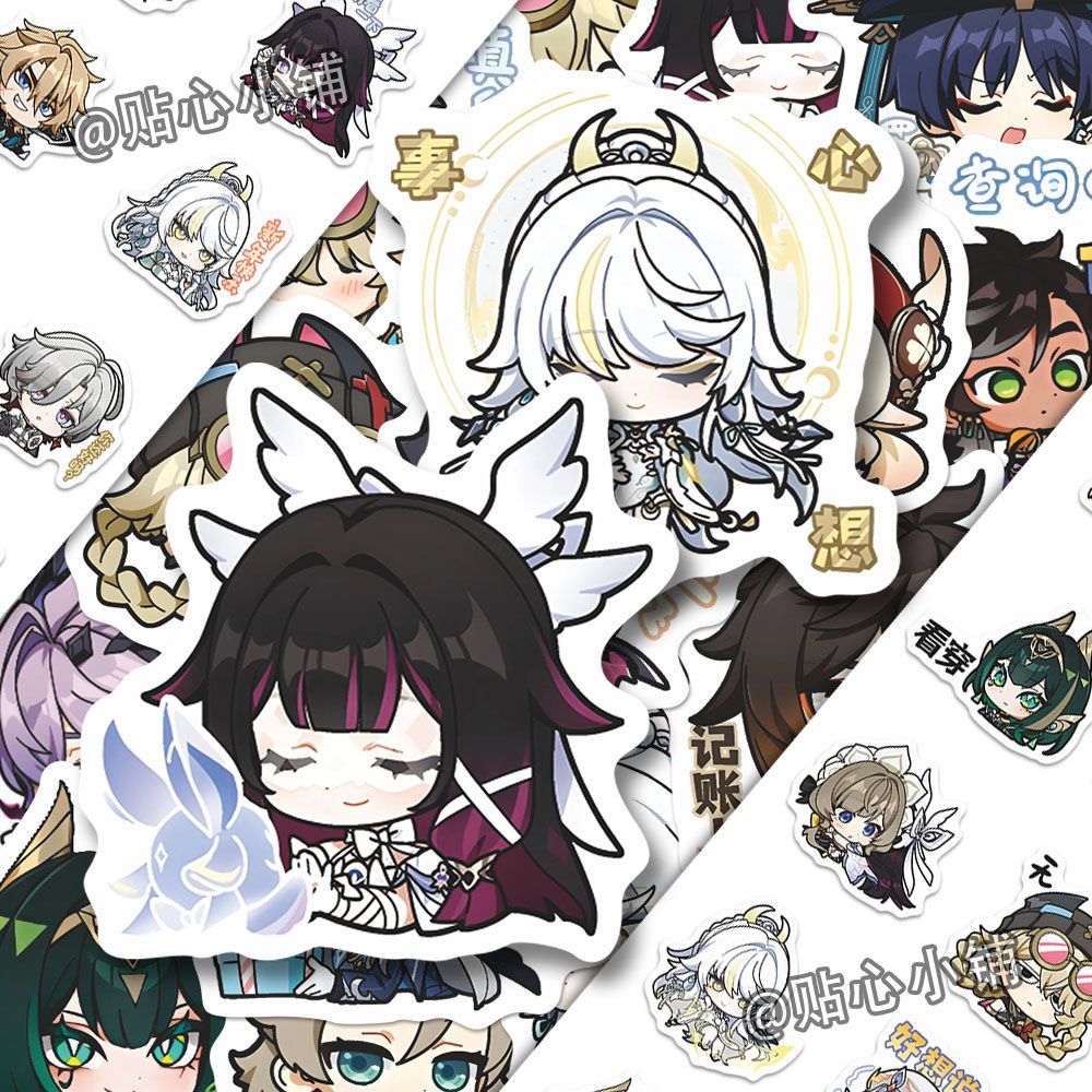 64 Pezzi Adesivi Anime Genshin - Laptop Accessories Parts recensione e prezzo